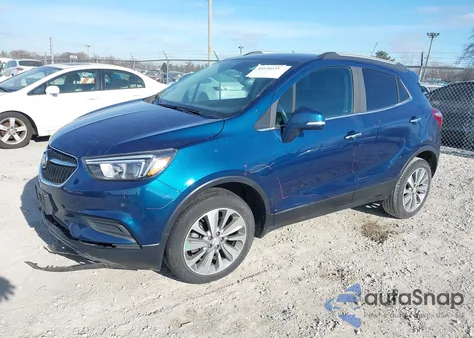 2019 Buick Encore Preferred from USA, damaged, VIN KL4CJASB4KB884847